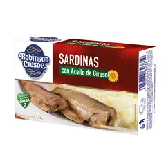 ROBINSON CRUSOE - Sardinas en Aceite Robinson Crusoe 125 g