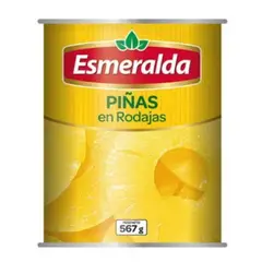 ESMERALDA - Piña en Rodajas 567 g