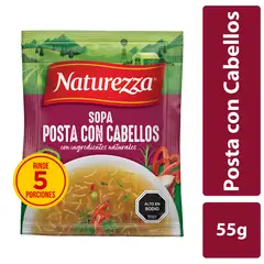 NATUREZZA - Sopa Sabor Posta con Cabello de Ángel 55 g