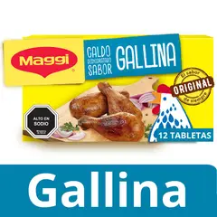 MAGGI - Caldo Sabor Gallina Caja 132 g