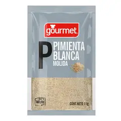 GOURMET - Pimienta Blanca Molida Gourmet 15 g