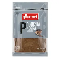 GOURMET - Pimienta Negra Molida 100 g