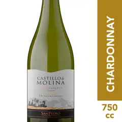 CASTILLO DE MOLINA - Vino Blanco Chardonnay Castillo de Molina