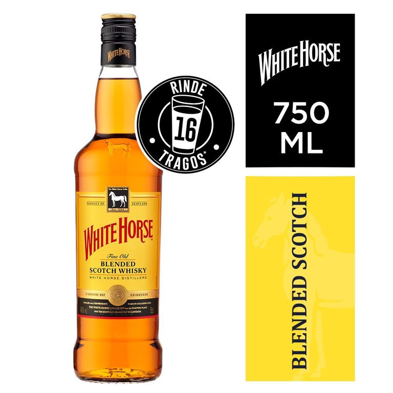 Whisky White Horse 40º Gl - Tottus - $8.290