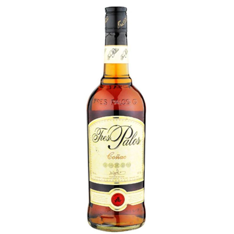 Cognac Tres Palos 38° 750 cc - Tottus - $4.790