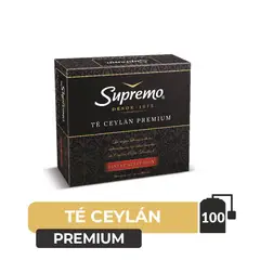 SUPREMO - Té Ceylán Premium 100 Un