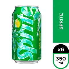 SPRITE - Pack 6 Bebidas Sprite Lata
