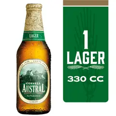 AUSTRAL - CERVE AUSTRAL BOT. 4.6G GL 330 CC. DES.