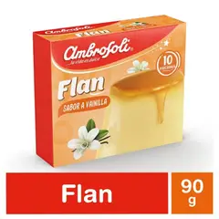 AMBROSOLI - Flan Sabor Vainilla 90 g
