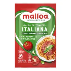 MALLOA - Salsa Malloa Italiana Bolsa
