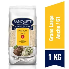BANQUETE - Arroz G1 Grano Largo Ancho