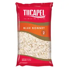 TUCAPEL - Arroz Tucapel Blue Bonnet G2 Grano Largo Angosto 1 Kg