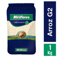 MIRAFLORES - Arroz Largo Ancho G2 1 Kg