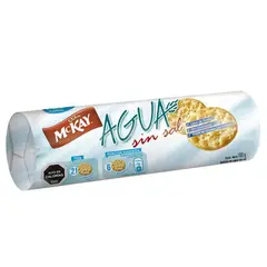 MCKAY - Galletas Agua sin Sal