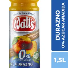 WATTS - Néctar de Durazno Light 1.5 L