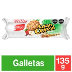 COSTA - Galleta Gran Cereal Muesli Costa 135 g