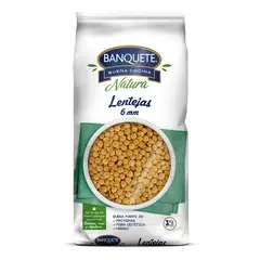 BANQUETE - Lentejas 6 mm Banquete 1 Kg