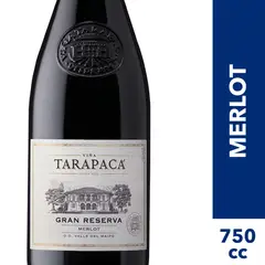 TARAPACA - Vino Tinto Merlot Tarapaca Gran Reserva 12.5° 750 cc