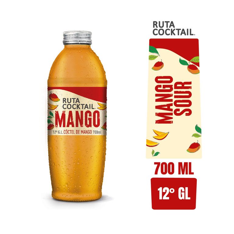 Pisco Sour Ruta Norte Mango 12° 700 cc - Tottus - $3.690