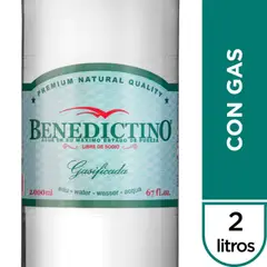 BENEDICTINO - Agua Purificada Con Gas