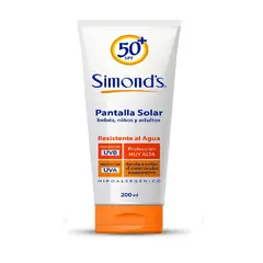 SIMONDS - PROTECT SOLAR SPF50 POMO 200 ML.
