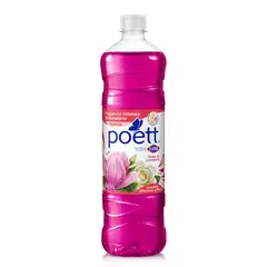 POETT - Limpiador Desinfectante de Pisos Poett Flores de Primavera Botella 900 ml