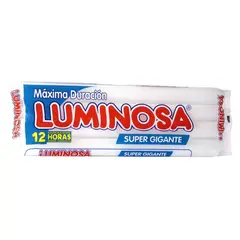 LUMINOSA - Pack Velas Luminosas Super Gigante 4 Un