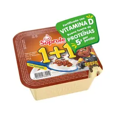 SOPROLE - Yoghurt 1+1 con Cereal Choco Krispis