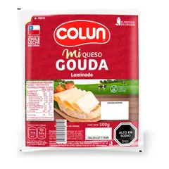 COLUN - QUESO GOUDA LAMINADO 500 GRS.