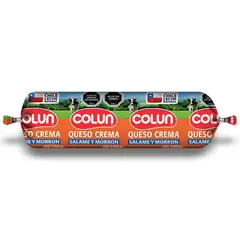 COLUN - Queso Crema Salame y Morrón Colun 100 g