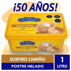 SAN FRANCISCO - HELADO SUSPIRO LIMENO 1 LT..