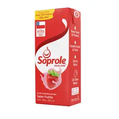 SOPROLE - Leche Semidescremada Sabor Frutilla