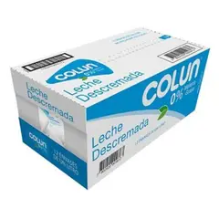COLUN - Pack Leche Descremada 12 x 1 L