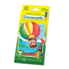FABER CASTELL - Lápices 12 Colores GreenCastle