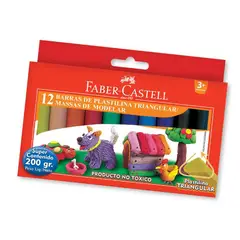 FABER CASTELL - Plasticina 12 Colores