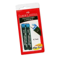 FABER CASTELL - Blíster 2 Tubos Minas 0,7 HB