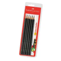 FABER CASTELL - Blíster Grafito Triangular x 6