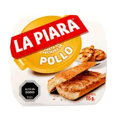 LA PIARA - Paté Pechuga de Pollo 115 g