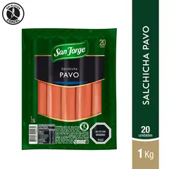 SAN JORGE - Salchichas de Pavo Display