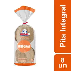 IDEAL - Pan Pita Integral 8 Un