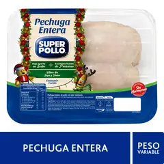 SUPER POLLO - Pechuga de Pollo Entera Peso Variable