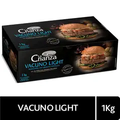 LA CRIANZA - Pack Hamburguesa de Vacuno Light 10 x 100 g
