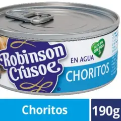 ROBINSON CRUSOE - Choritos al Natural