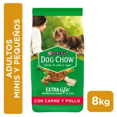 DOG CHOW - Alimento Para Perro 8Kg Razas Pequeñas