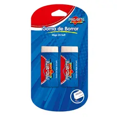 PROARTE - Blíster Goma de Miga 2 Unidades 20 Soft