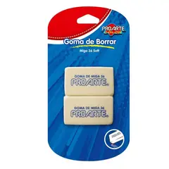 PROARTE - BL. GOMA DE MIGA 2 UNIDADES 36 SOFT PROARTE