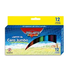 PROARTE - LAPICES CERA PROARTE 12col.EXT GRUESOS 130