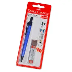 FABER CASTELL - Blíster Portaminas Poly Más Minas 0,5