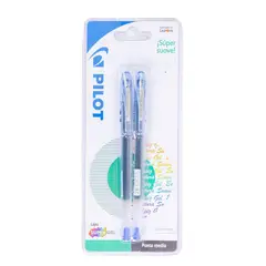 PILOT - Set 2 Lápices Super Gel 0,7 2L Blíster