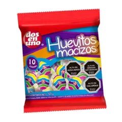 DOS EN UNO - Huevos de Chocolate Mini Dos en Uno 51 g
